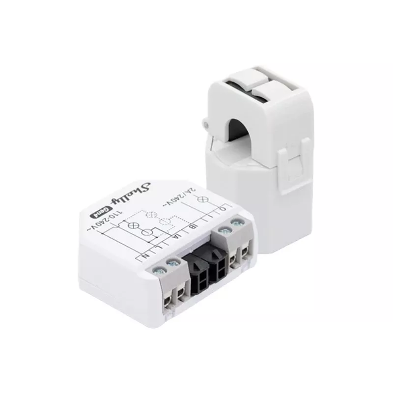Shelly EM Gen4 inbouw energiemeter met WiFi, Zigbee, Matter