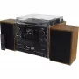 Soundmaster MCD5600BR stereo-installatie met platenspeler, DAB+, FM, Bluetooth, cd, cassette, USB, 2 x 5 W, bruin