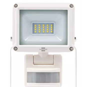 Brennenstuhl LED-straler JARO 1060 P met infrarood bewegingssensor, 10W, 1060lm, daglichtwit 6500K, IP65, IK08, wandmontage, 1m kabel