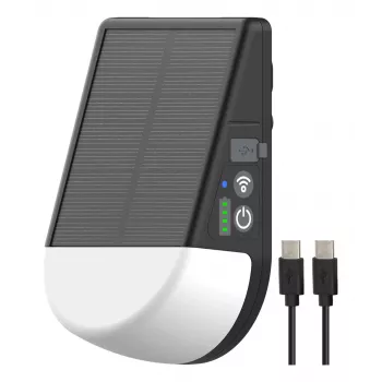 Brennenstuhl Accu Solar LED Buitenlamp KL 300 AS met kederadapter