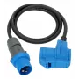 Brennenstuhl CEE-adapterkabel 230V 16A 1,5m H07RN-F 3G2.5 zwart