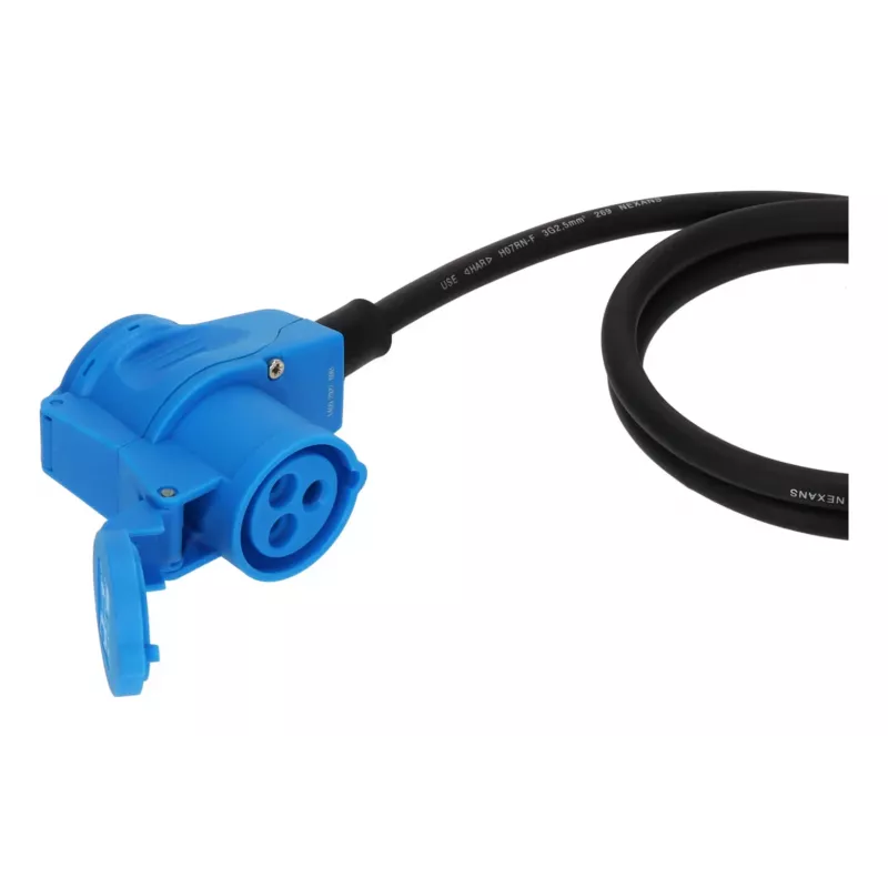Brennenstuhl CEE-adapterkabel 230V 16A 1,5m H07RN-F 3G2.5 zwart