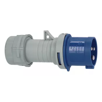 Brennenstuhl CEE-stekker 230V 16A IP44 blauw 3-polig rechte stekker