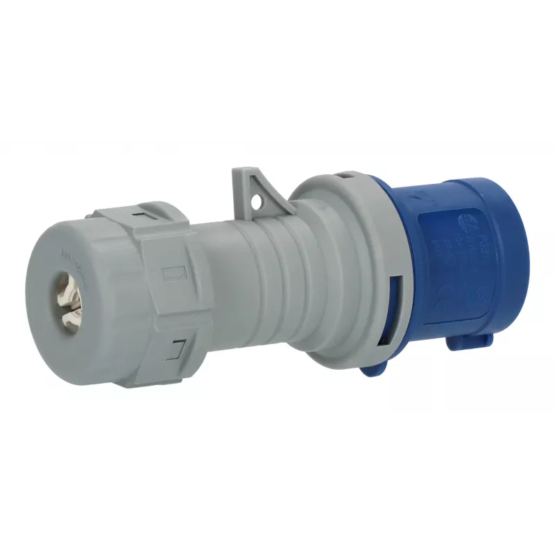 Brennenstuhl CEE-stekker 230V 16A IP44 blauw 3-polig rechte stekker