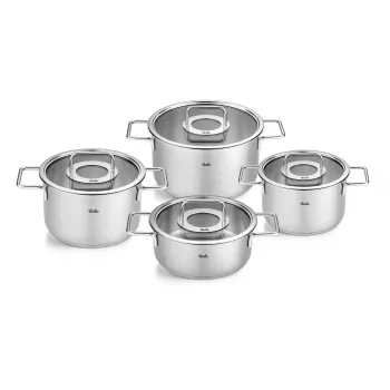 Fissler Pure Collection 4-delige pannenset