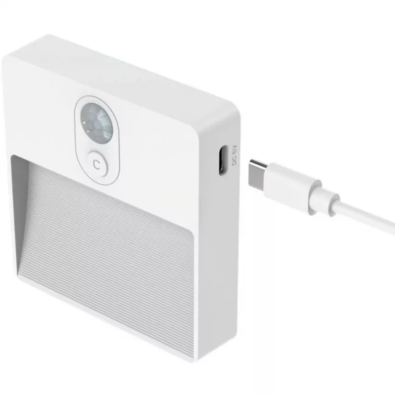 ANSMANN NL5R LED nachtlampje met schemersensor, wit, 7,0 cm, 1 stuk (1600-0481)