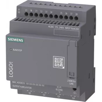 Siemens LOGO! 230 RCEo basismodule zonder display AC/DC 6ED1052-2FB08-0BA3