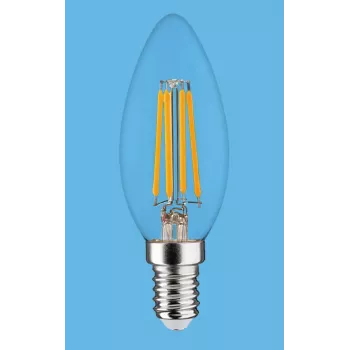 SYNERGY21 LED-retrofit E14 kaars helder 4-5W warmwit dimbaar
