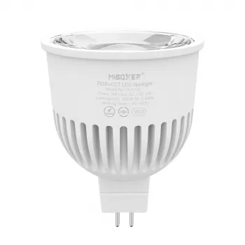 MIBOXER FUT112 LED retrofit GU5.3/MR16 6W RGB-CCT 2,4GHz smooth dim smart spotlamp