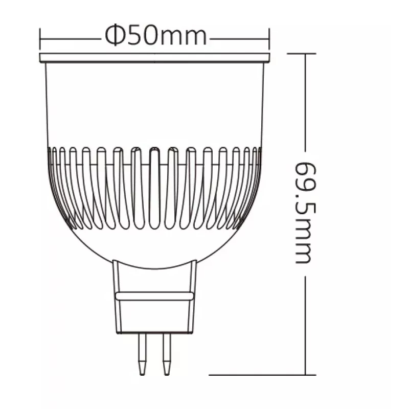 MIBOXER FUT112 LED retrofit GU5.3/MR16 6W RGB-CCT 2,4GHz smooth dim smart spotlamp
