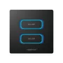 MIBOXER ESW2B 2-voudige smart switch LED-afstandsbediening met WiFi en 2,4 GHz bewegingssensor en dimmer