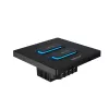 MIBOXER ESW2B 2-voudige smart switch LED-afstandsbediening met WiFi en 2,4 GHz bewegingssensor en dimmer