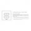 MIBOXER ESW2B 2-voudige smart switch LED-afstandsbediening met WiFi en 2,4 GHz bewegingssensor en dimmer