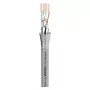Sommer Cable SC-Mercator CAT.7 netwerkkabel, FRNC, Ø 6,5 mm, grijs (580-0306F)