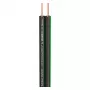 Sommer Cable SC-Orbit 225 MKII HighEnd luidsprekerkabel, 2 x 2,50 mm², PVC 10,2 x 4,8 mm, transparant (425-0151)