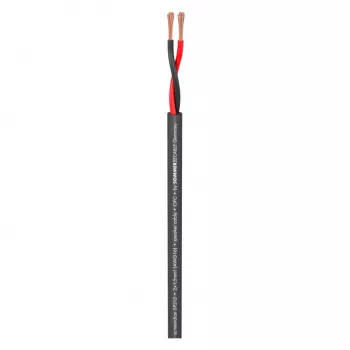 Sommer Cable Meridian Mobile SP215 luidsprekerkabel 2 x 1,5 mm² PVC zwart (per meter)