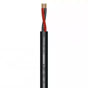 Sommer Cable 425-0051 Meridian Mobile SP225 luidsprekerkabel 2x2,5 mm² PVC zwart 7,0 mm