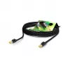 Sommer Cable SC-Mercator CAT.7 PUR netwerk-patchkabel 10m zwart S/FTP RJ45 Hirose