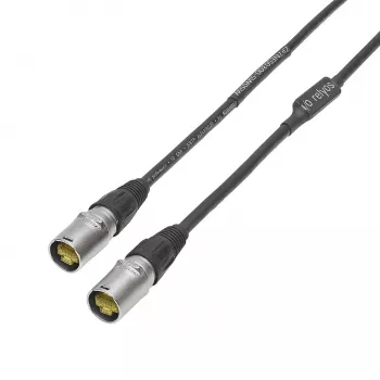 Sommer Cable SC-Mercator CAT.7 PUR netwerkkabel, 8 x 0,14 mm², RJ45 naar RJ45, NEUTRIK, zwart, 3 m (P7NE-0300-SW)