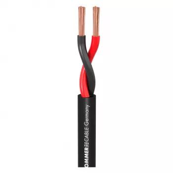 Sommer Cable 440-0051 Meridian Mobile SP240 2 x 4,0 mm² luidsprekerkabel - zwart - per meter