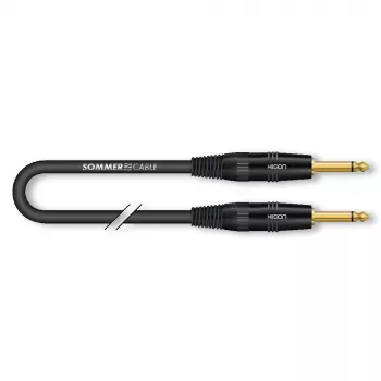 Sommer Cable SC-Spirit LLX 6,0 m instrumentkabel TS/TS mono zwart
