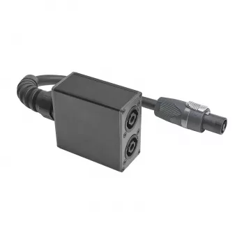 Sommer Cable SPY-N153 luidsprekerstekker audioadapter, recht, antraciet