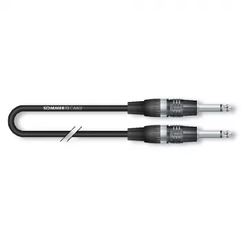 Sommer Cable SC-Tricone MKII instrumentkabel 6 m zwart 6,35 mm TS mono-jack