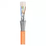 Sommer Cable SC-Mercator CAT.7 S/FTP netwerkinstallatiekabel 8x binnengeleider 4x2² FRNC - oranje