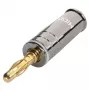 Sommer Cable HICON banaanstekker schroefcontact, witte codering