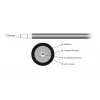 EFB Elektronik INFRALAN U-DQ(ZN)BH 48E 9/125µm G657A LSZH zwart CPR Eca