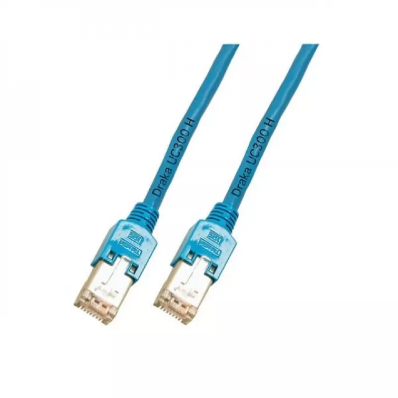 EFB Elektronik RJ45 patchkabel Cat.5e F/UTP LSZH Draka UC300 TM11, blauw, 50 m