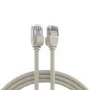EFB Elektronik RJ45 patchkabel Cat.6A U/FTP TPE 4 mm ultraflex grijs 3 m