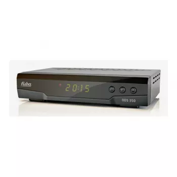 FUBA ODS 350 zwarte digitale satellietschotelontvanger DVB-S/S2 HDTV PVR-ready