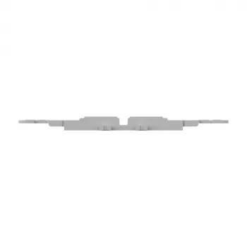 WAGO 221-2503 montageadapter met trekontlasting, 3-ader, lichtgrijs