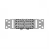 WAGO 221-2503 montageadapter met trekontlasting, 3-ader, lichtgrijs