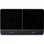 MEDION LIFE dubbele inductiekookplaat MD 15324 (zwart, 3500 watt, 2x Ø 20 cm)