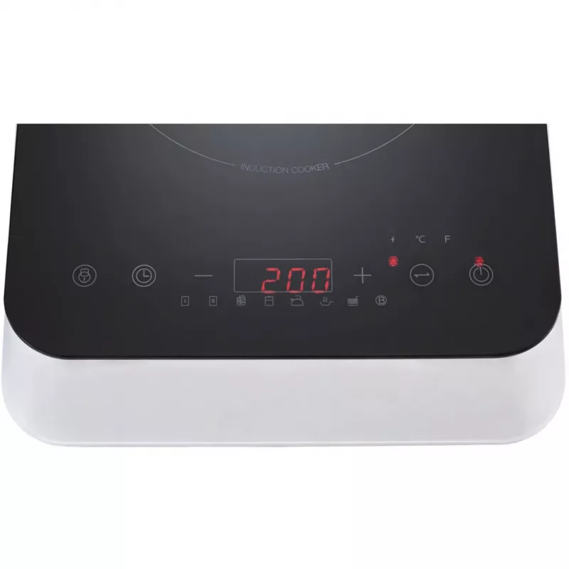 MEDION LIFE inductiekookplaat MD 18490 (zwart/wit, 2000 watt)