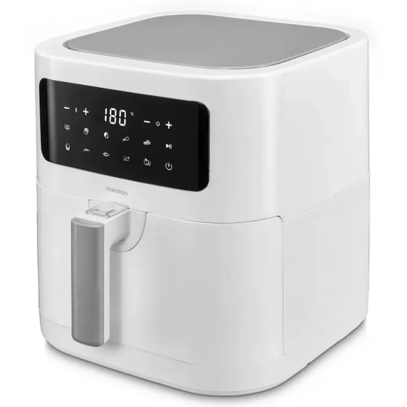 MEDION Air Fryer Life MD 11740 E40 XL (matwit, 2150 W, 5,2 L mand)