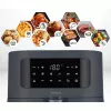MEDION Life MD 11740 E40 XL heteluchtfriteuse, grijs, 2150 W, 5,2 L mand