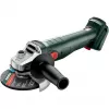 Metabo W 18 7-125 (602371840) accu-haakse slijper, 18 V, 125 mm, groen/zwart, machine zonder accu, in Metabox