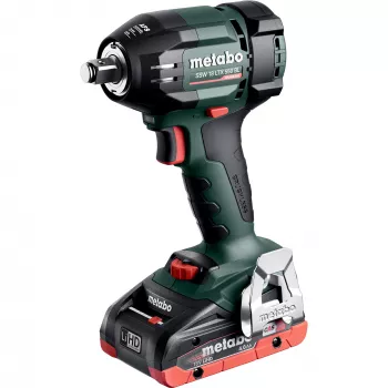 METABO SSW 18 LTX 550 BL accu-slagschroevendraaier 18V (groen/zwart, 2x LiHD 4,0Ah, in Metabox)