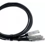 BlueLAN QDD-4ZQ100-CU2M-BL 400G QSFP-DD naar 4x100G QSFP56 Breakout DAC-kabel 2m
