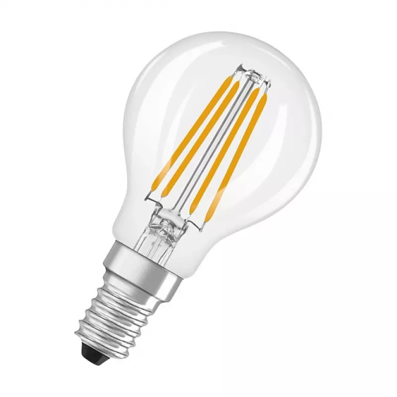 Osram LED Classic P 40 Filament 3.4W 827 helder E14 LED-lamp, mini globe
