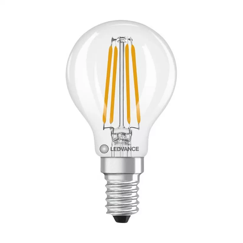 Osram LED Classic P 40 Filament 3.4W 827 helder E14 LED-lamp, mini globe