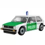 COBI 24642 Volkswagen Golf (1974) Polizei bouwset, 1:35, wit