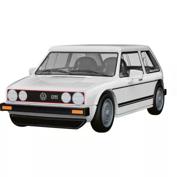 COBI Volkswagen Golf GTI (1976-1983) White 1:35 schaalmodel auto diecast