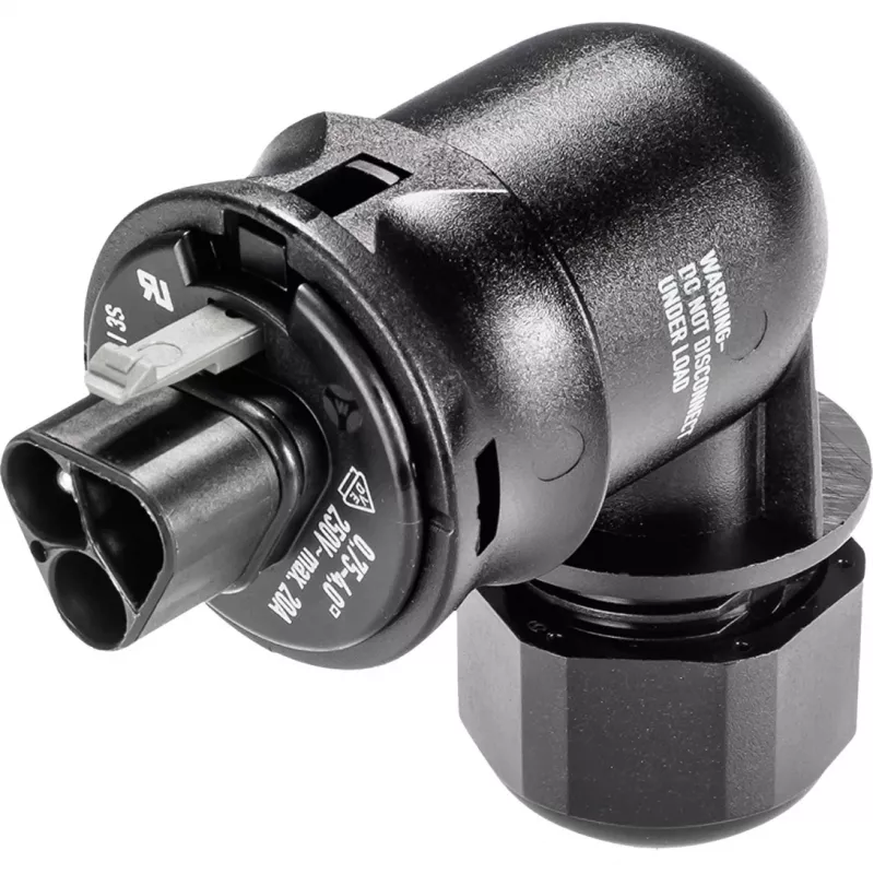 PRIWATT Wieland kabel 10 meter zwart (0% btw, Betteri bus > Wieland stekker)