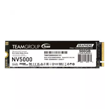 Team Group NV5000 500 GB M.2 PCIe Gen4 x4 NVMe SSD - 4500 MB/s lezen