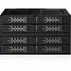 ICY DOCK ToughArmor MB508V5P-B 8-bay 2,5 inch U.2/U.3 NVMe SSD/HDD volledig metalen backplane-module