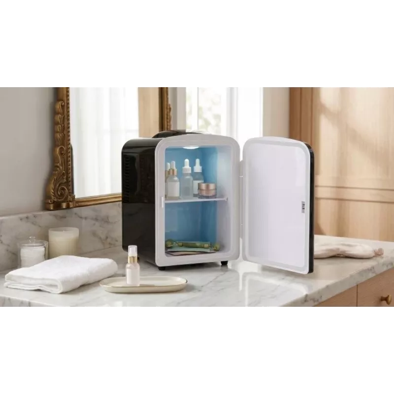ELLE Home ESDAF101BKEU mini-koelkast 4L zwart